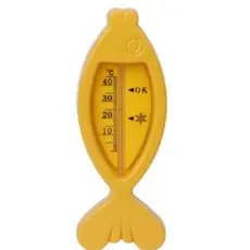 Termômetro de Banheira Bebê Formato Peixe Temperatura da água, 1unidade