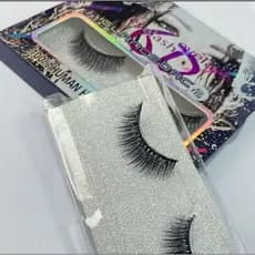 Cílios Postiços 6D / 1 Par Curling natural