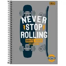 Caderno  Espiral 1/4 Masculina 2021