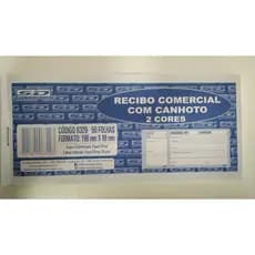 Recibo Comercial Com Canhoto 2 Cores