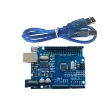Placa Compatível Arduino Uno R3 ATmega328 SMD CH340 + barra de pinos COM ou SEM cabo usb