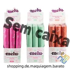 Ruby Rose Melu Máscara de Cílios – Box Kit 4/6/12 Unid. Preto Volume Alongamento Longa Duração