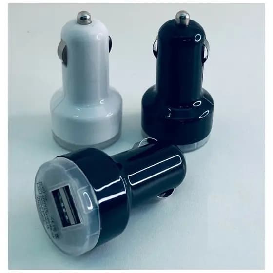 Carregador Veicular Universal USB 12V Saída 5V 2 Entradas USB