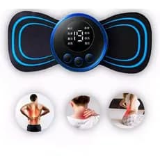 Mini Massageador Portátil Eletroterapia Ems Pescoço Estimulador Muscular