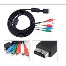 Cabo Componente Vídeo Ps2 Ps3 Alta Definição Hdtv Led E Lcd KAPBOM