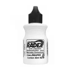 Tinta marcador permanente Reabastecedor 40ml Preto - Radex
