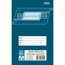 Movimento Caixa 1/4 bloco com 100 folhas - 142mm x 205mm - 6409 - Sâo Domingos