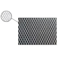 Tela Anti Insetos  30cm x 100cm em Aluminio Expandido ( não desfia) para Ralos - Ficone & Reis