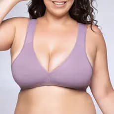 Sutiã sem Bojo Plus Size 48-54 Microfibra Alça Reforçada de Espuma Tamanho Grande Sutien Extra