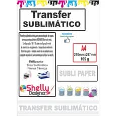 Papel Sublipaper Sublimação A4 100g