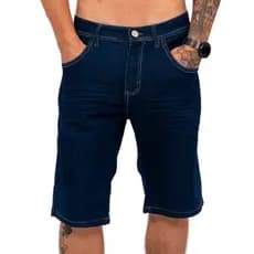 Bermudas Masculinas Jeans Com Lycra Original
