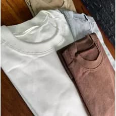 Camiseta Masculina Texturizada No Tecido Piquet Básica Slim Casual Anti Odor Modelagem Reta Elegante