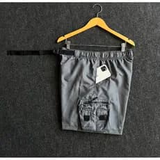 Bermuda Cargo Masculina Tactel Com Bolsos e Zíper – Casual, Leve e Confortável