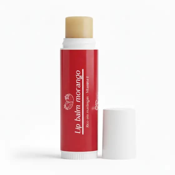 Batom Hidratante Labial Lip Stick Sabores com Manteiga Natural - Senhor Saboeiro
