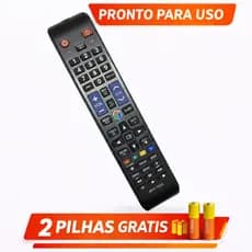 Controle Remoto Samsung Smart TV LED/LCD 3D – Compatível, Fácil de Usar Função Futebol