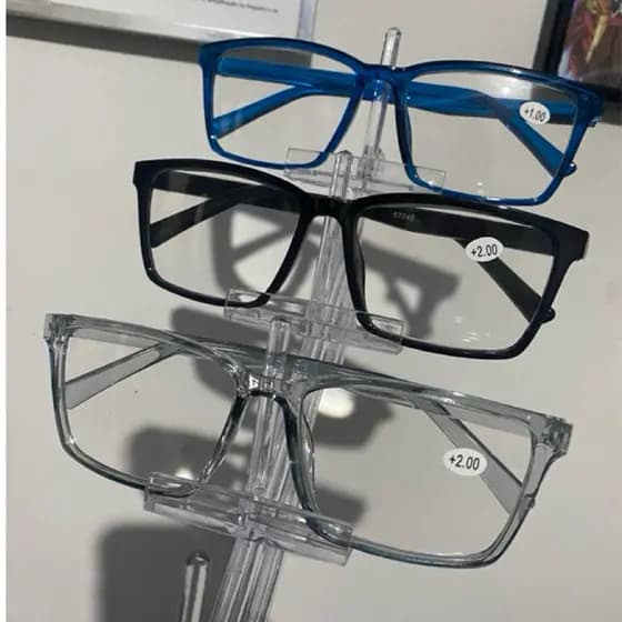 Óculos  Leitura  grau + 1.00 a +4.00 masculino