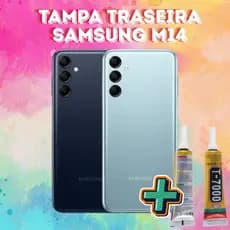 Tampa traseira Compátivel  para  M14 + Cola Aleatório B7000 Ou T7000 15ml