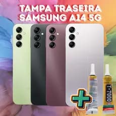 Tampa traseira com Câmera  Compátivel  para  A14 5G + Cola Aleatório B7000 Ou T7000 15ml