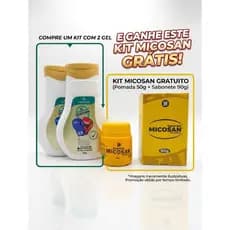 Kit 02 Gel Nocauteador Dokmos 200g Brinde MicosanCombate Dor Muscular Refrescante Massageador Profissional