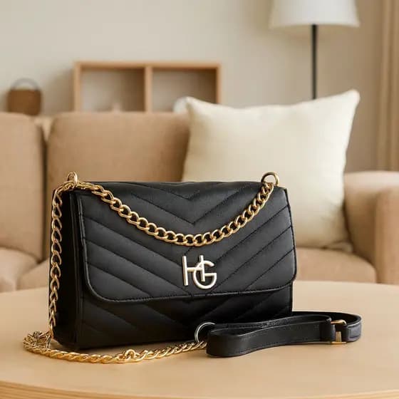 Bolsa Feminina Transversal Tiracolo Lateral Alça Corrente Oferta