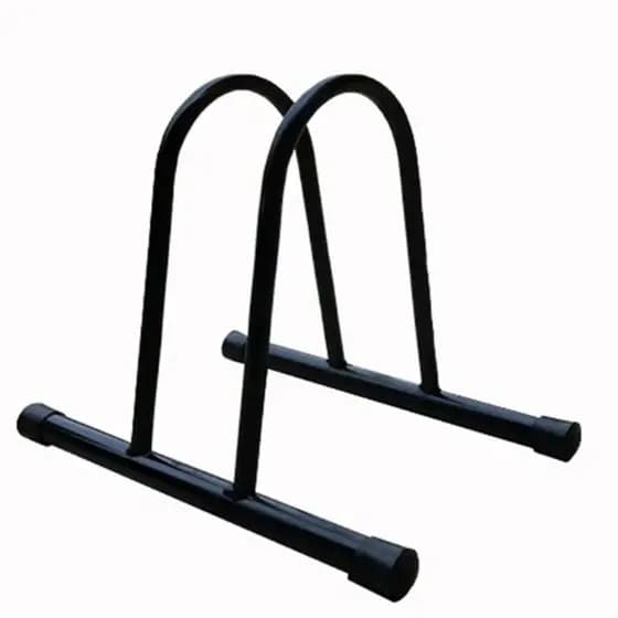 Suporte de Bicicleta 1 Vaga De Chão Bicicletário Preto