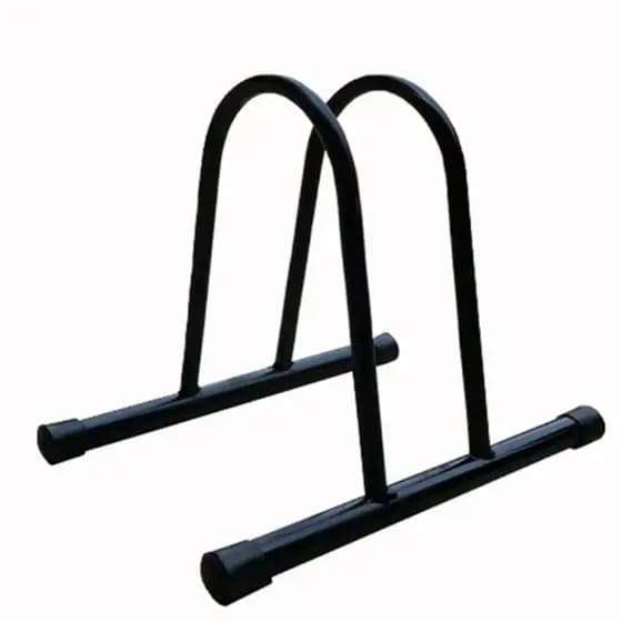 Bicicletário de Chão Suporte para Bicicleta Vagas Preto