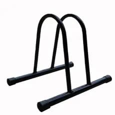 Bicicletário de Chão Suporte para Bicicleta Vagas Preto