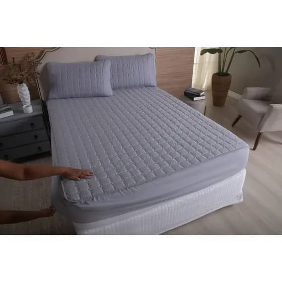 Capa Para Colchão Impermeavel Matelado Com Elastico
