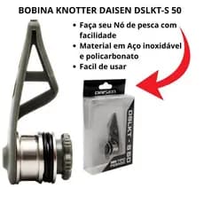 Bobina Knotter Daisen DSLKT-S50 para fazer nó de Pesca Linha