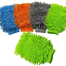 Luvas de Microfibra Multifuncional Limpeza automotiva efeito brilho Multiuso Kits