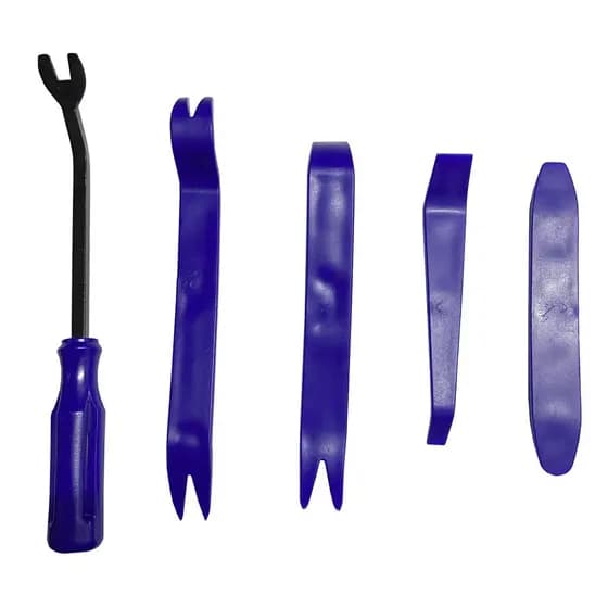 Jogo Espatulas Nylon Desmontar Moldura Grampos Automotivo