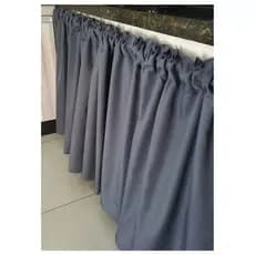 Cortina de Pia de Cozinha Lisa 2,80m x 1,00cm em Tecido