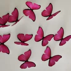30 Borboletas  4 CM |Decoração, Topo de Bolo, , Lembrancinhas, Buquês, Festa Jardim Encantado