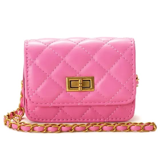 Bolsas Feminina Mini Bag Transversal Alça Corrente