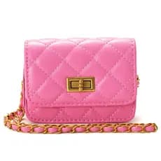 Bolsas Feminina Mini Bag Transversal Alça Corrente