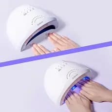 Cabine de Gel Sun  54w / 30 Led Unhas Acrigel Manicure Profissional Bivolt 2 em 1 Promoção