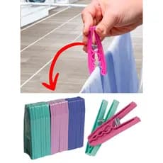 KIT 12 Unidades de prendedor pregador plástico de roupa super resistente
