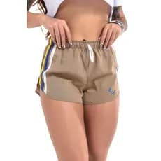 Short Praia Treino Academia Retro Natação Corrida Tactel Feminino Masculino