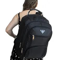 Mochila Feminina Masculina Barata de Costas Escolar Juvenil Universitária Trabalho Reforçada Resistente Cabo impermeave