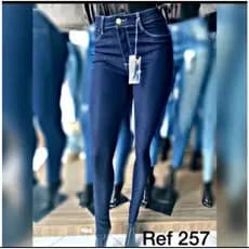 calça jeans feminina cintura alta zero grau