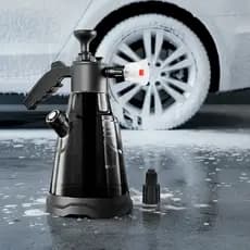 Pulverizador Manual Snow Foam  2,3 L Bico Gerador Espuma Lavagem Carro Moto Borrifador Jardim Planta