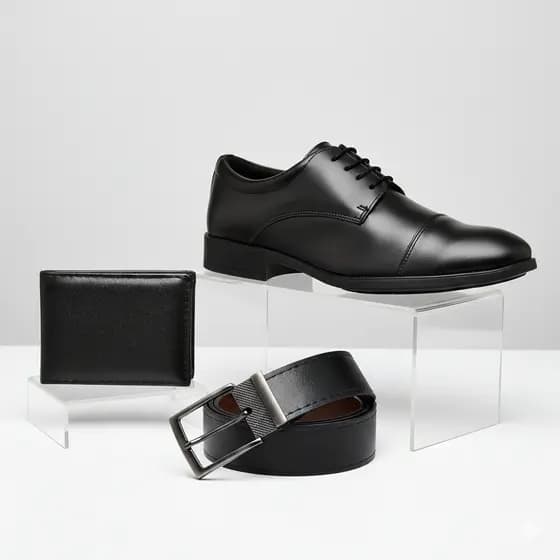 Kit Sapato Social Masculino Cinto Carteira Oxford Confortável Casual Igreja Trabalho Festa Padrinho