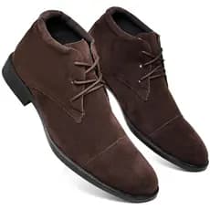 Bota Masculina Chelsea Camurça Coturno Casual Confortável Chukka Botina Presente Dia Pais Trabalho