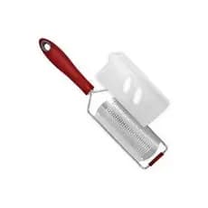Ralador Ke Home Fino em Inox 20cm – Resistente, Leve e Disponível em Preto ou Vermelho