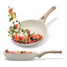 Frigideira 24cm Dolce Home com Revestimento Cerâmico Antiaderente – Indução | Fundo Triplo