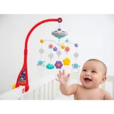 Mobile Astronauta Baby com Música, Luzes e Movimento que Prende no Berço +3 meses - Gota Guti