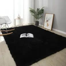 Tapete Sofisticado Peludo 100m x 150m Sala Estar Quarto Apartamento