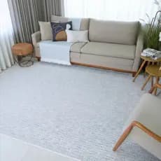 Tapete Grande Paris Preto 300x200 para Sala Modelo Moderno, Elegante e Aconchegante Perfeito para Seu Ambiente
