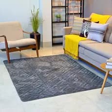Tapete Veludo 300x200, Antiderrapante, Design Sofisticado Para Sala de Estar Pelo baixo Macio Inverno