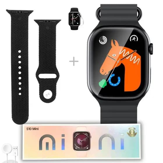Lançamento Smartwatch Mini Pro 38mm Original | Compatível iOS/Android | Notificações Inteligentes